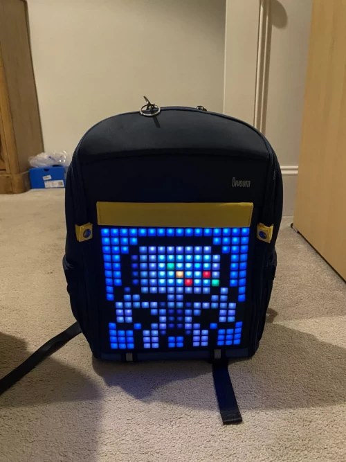 Divoom S Pixel Art Youngster's Customizable Smart LED Backpack