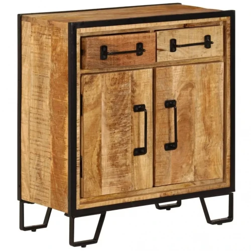 vidaXL Sideboard 65x30x70 cm Solid Mango Wood